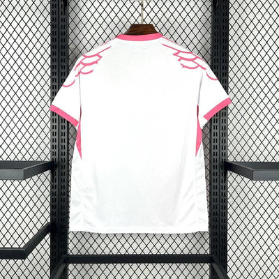 Maillot concept FC Barcelone 2025-26 rose et blanc