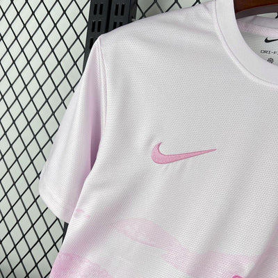 Maillot concept Brésil 2025-26 rose et blanc