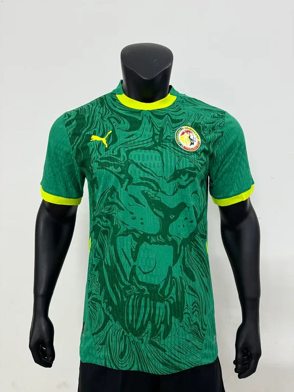 Maillot Sénégal extérieur vert CAN 2025-26 - Lions de la Teranga