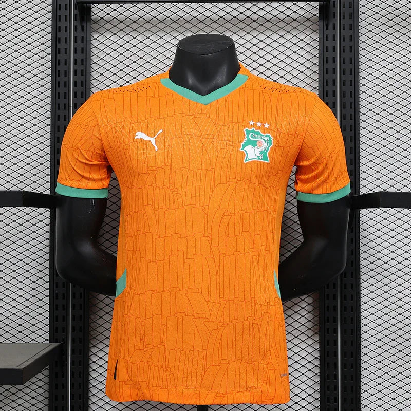 Maillot Côte d'Ivoire domicile orange CAN 2025-26 - Éléphants