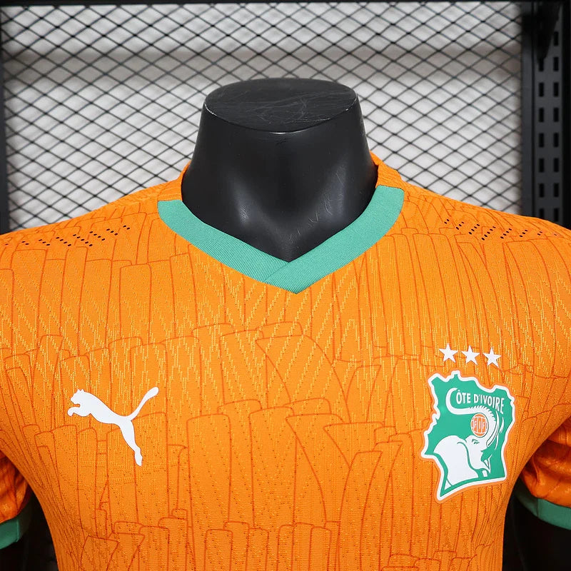 Maillot Côte d'Ivoire domicile orange CAN 2025-26 - Éléphants