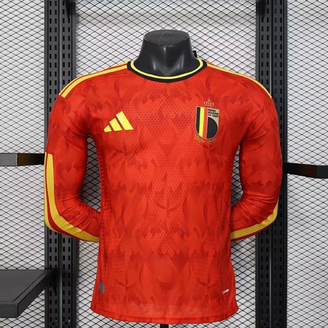 Maillot Belgique manches longues Coupe du monde 2026