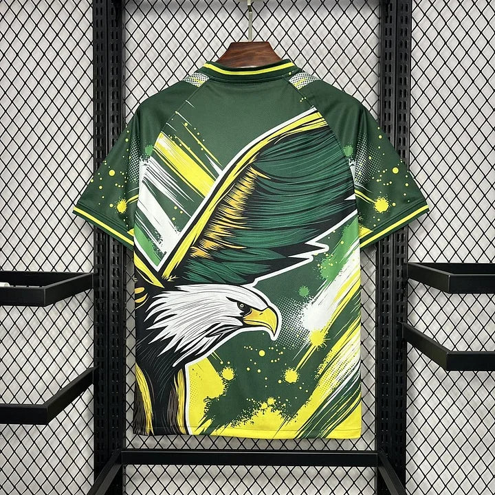 Maillot concept Brésil 2024-25 vert jaune aigle exclusif
